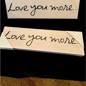 2. NEW hanging painted canvas pictures for your special one….